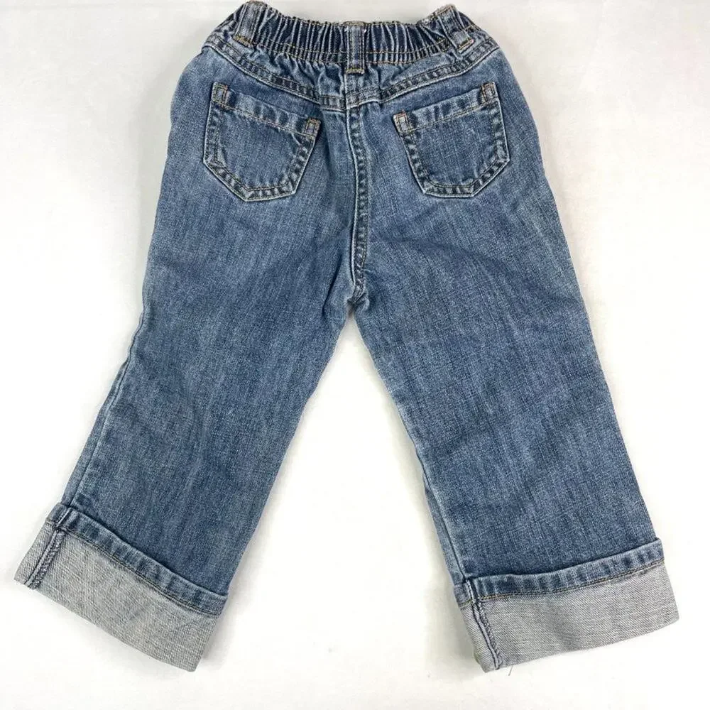 Gymboree Button Cuff Jeans Size 18-24 months